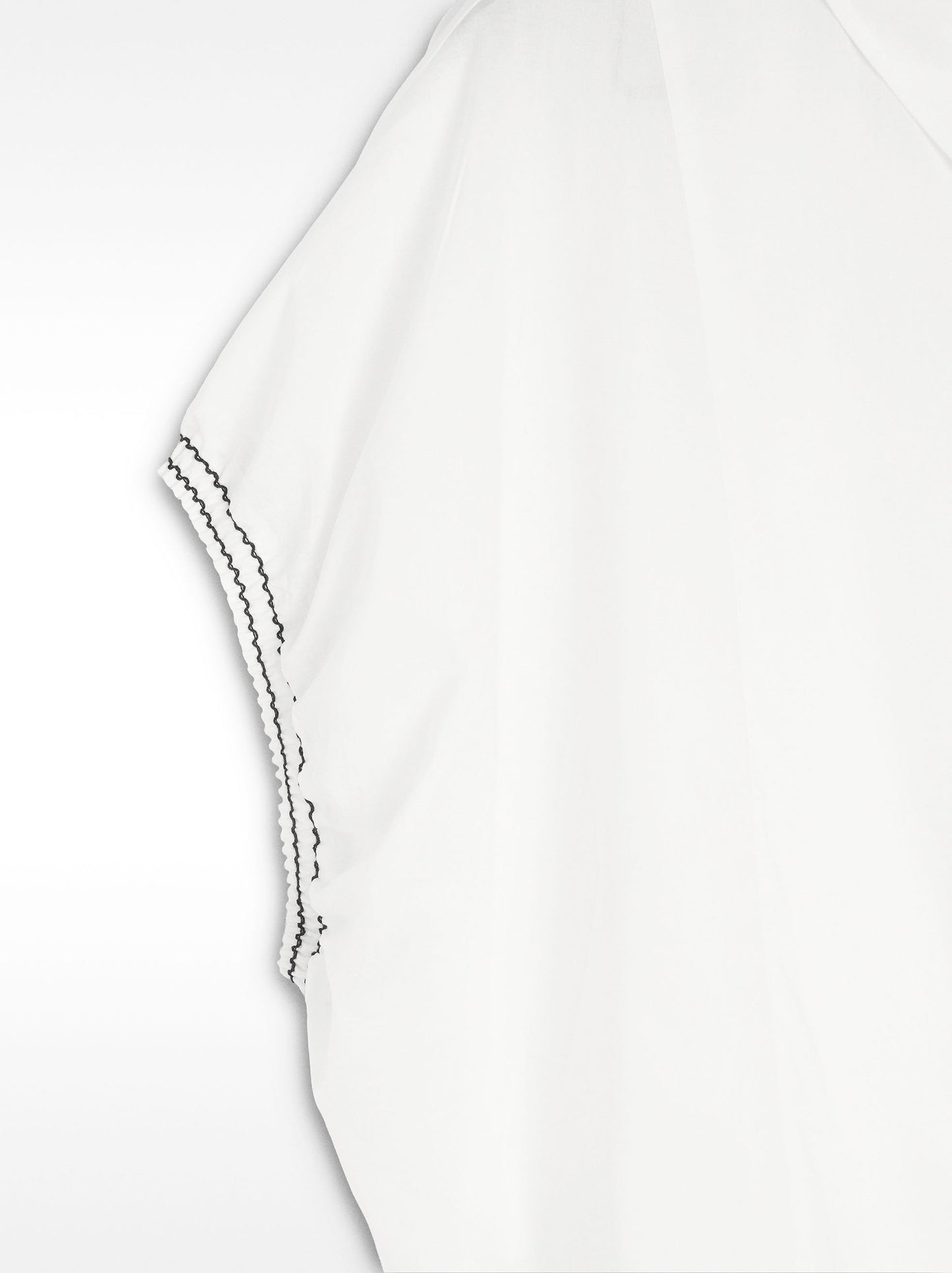 Dropped Sleeve Shirt With 100% Cotton