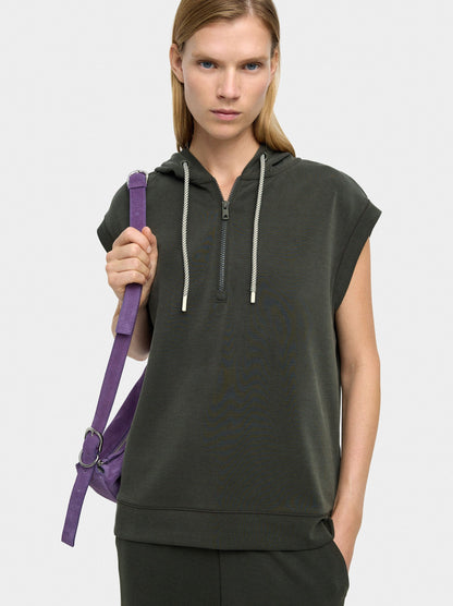 Sleeveless Sweatshirt Soft Touch