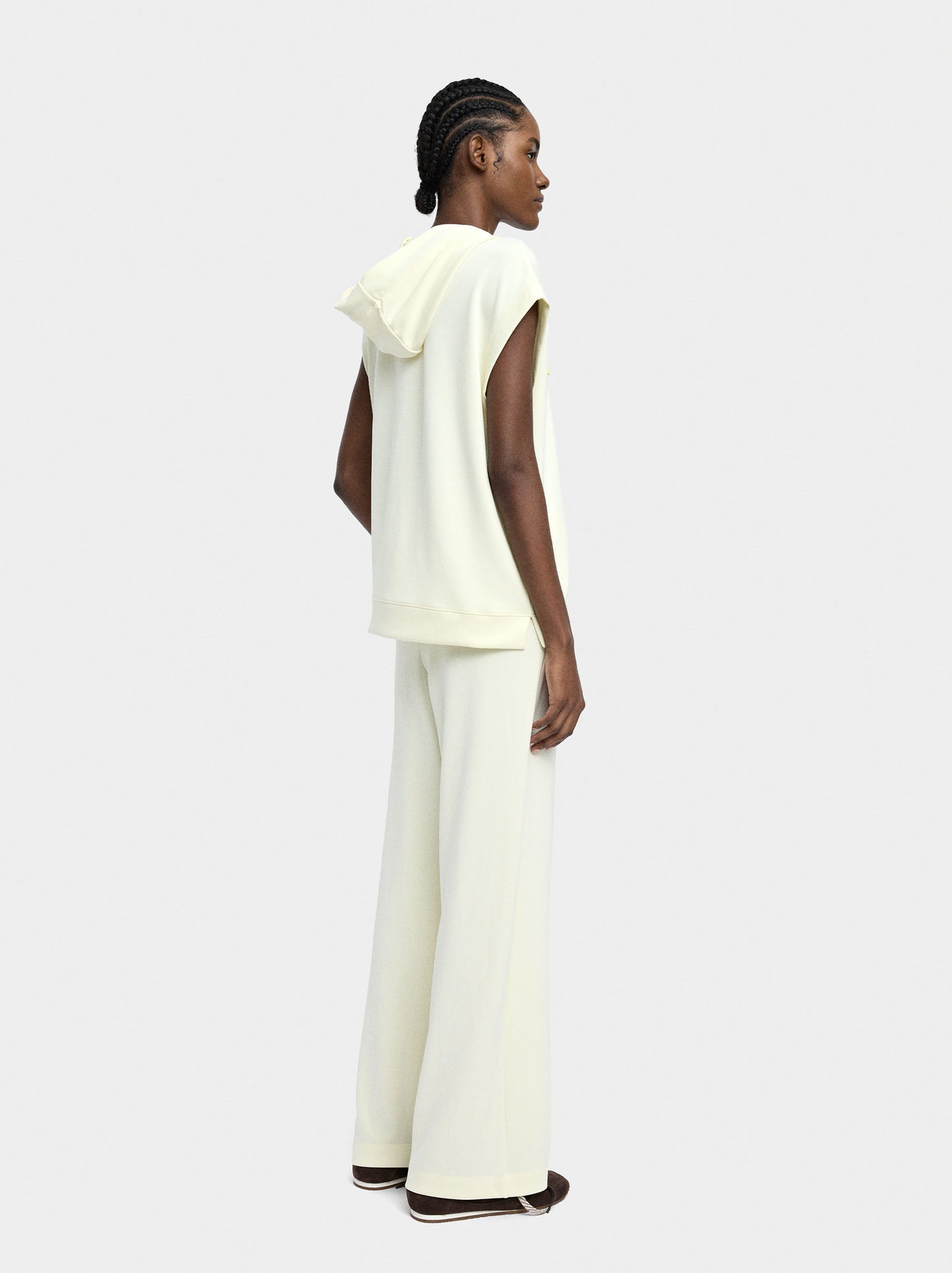 Sleeveless Sweatshirt Soft Touch