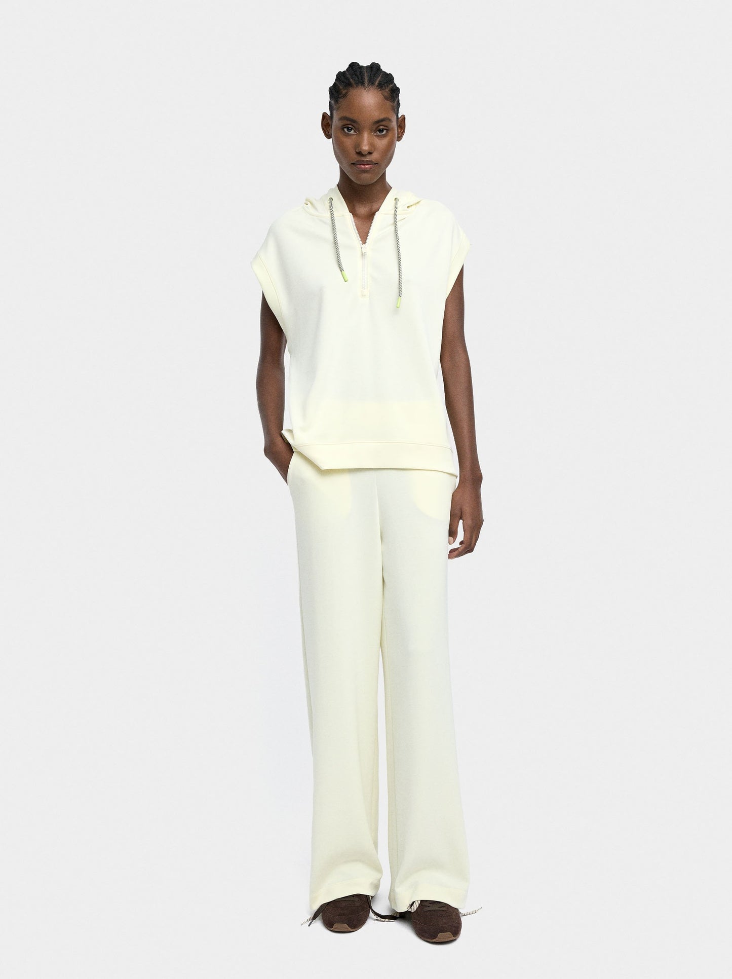 Sleeveless Sweatshirt Soft Touch