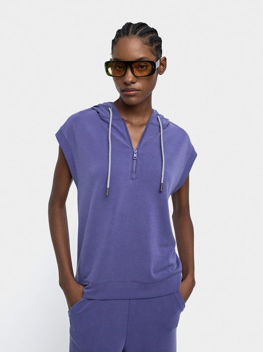 Sleeveless Sweatshirt Soft Touch