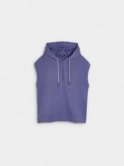 Sleeveless Sweatshirt Soft Touch