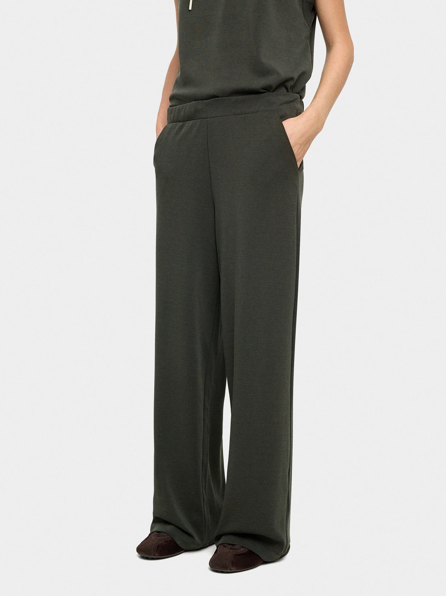 Trousers With Elastic Waist Soft Touch