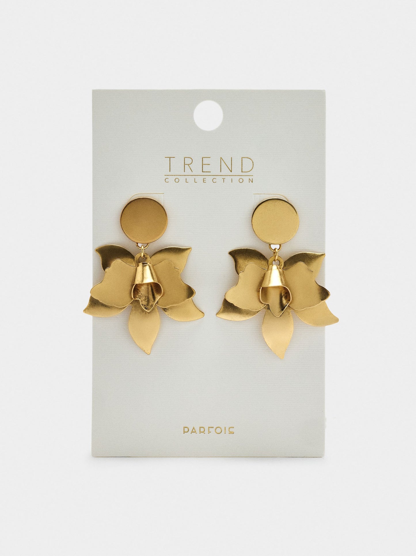 Maxi Earrings Golden Flower