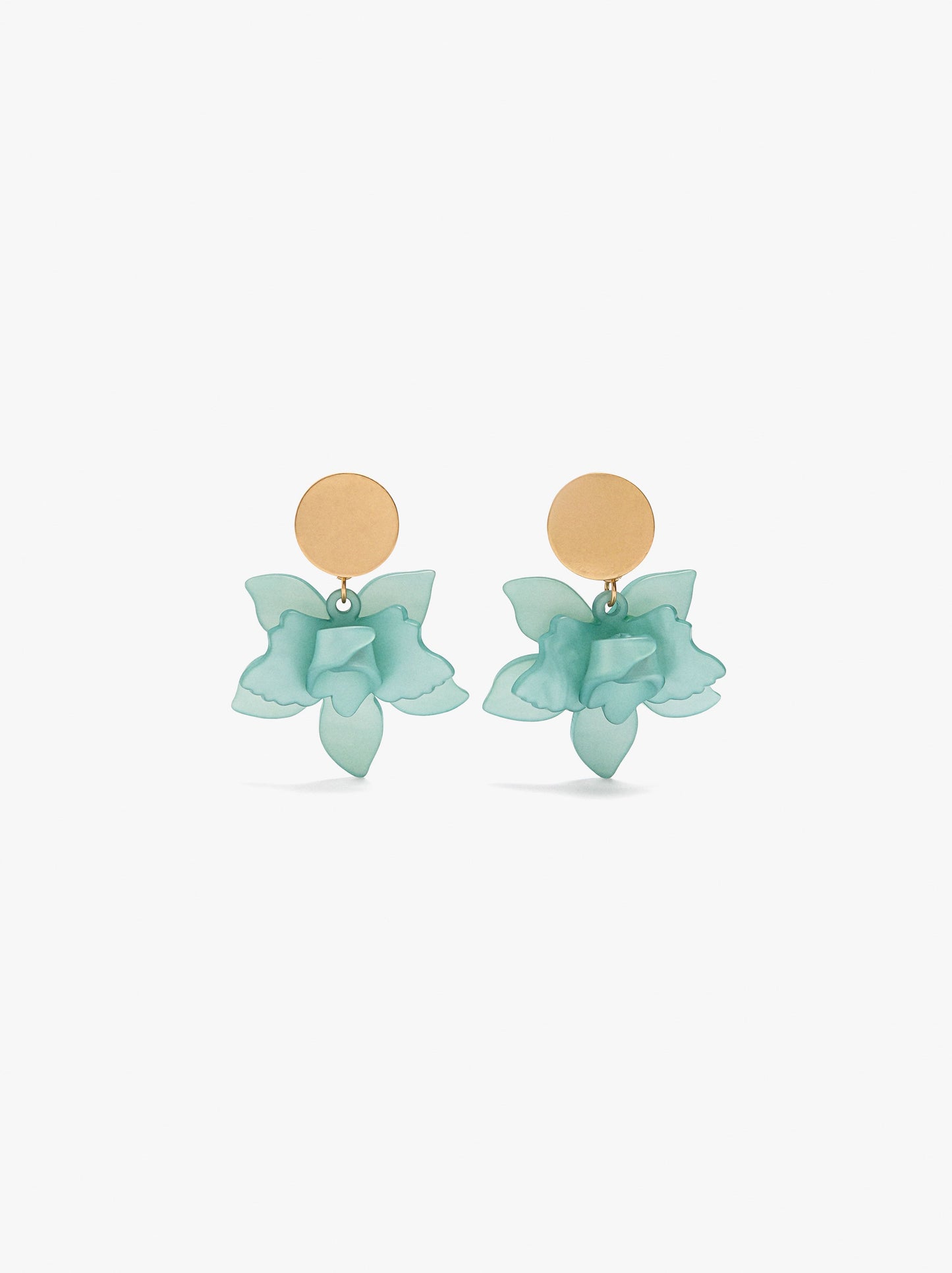 Maxi Flower Pearl Earrings