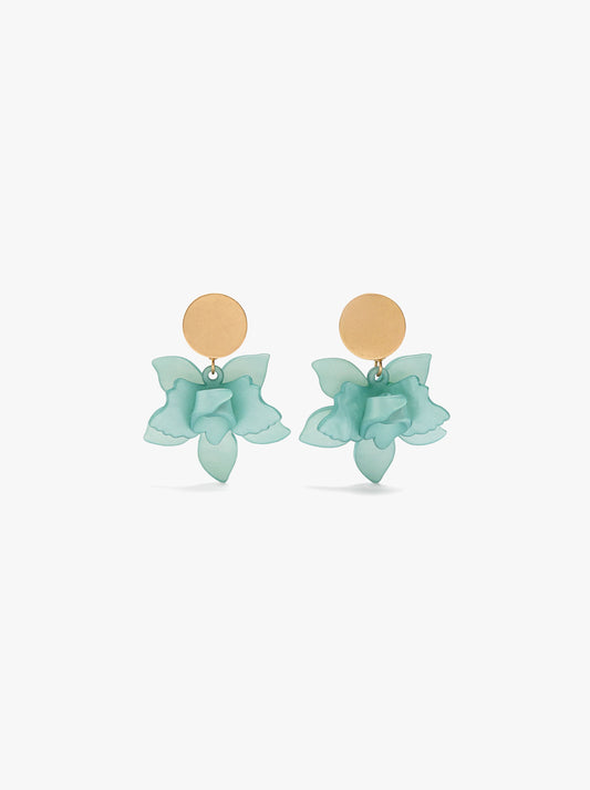 Maxi Flower Pearl Earrings