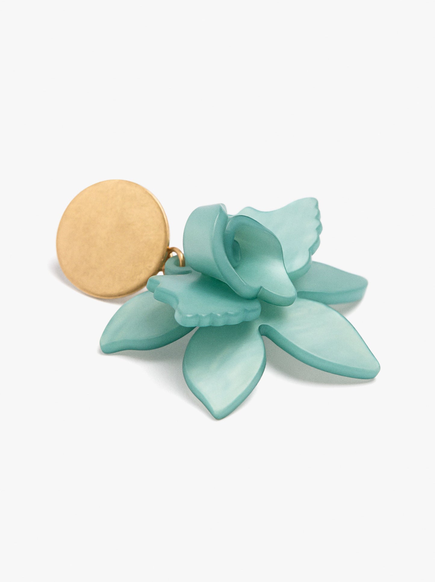 Maxi Flower Pearl Earrings