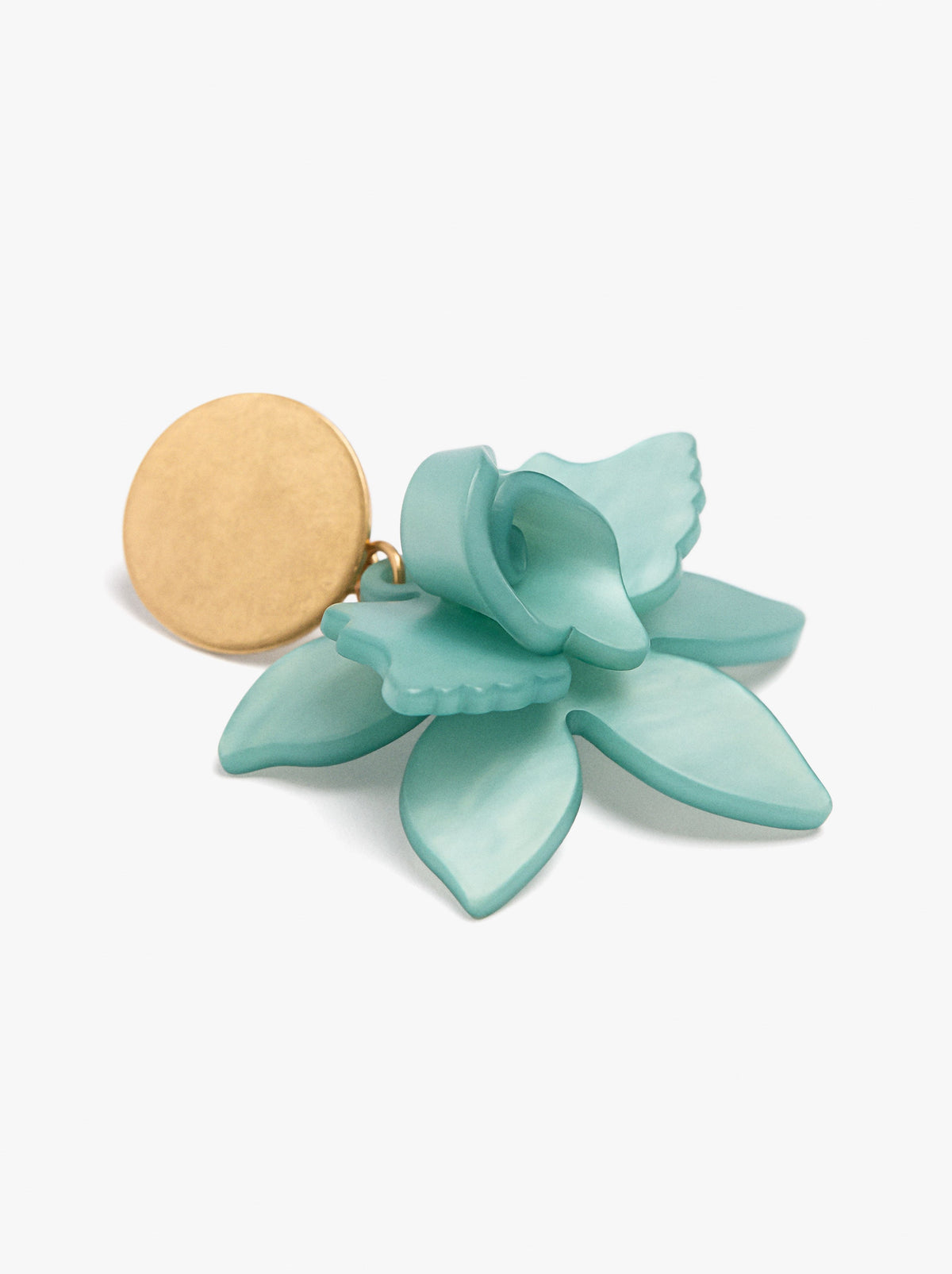 Maxi Flower Pearl Earrings