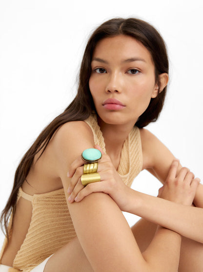 Maxi Ring With Stone