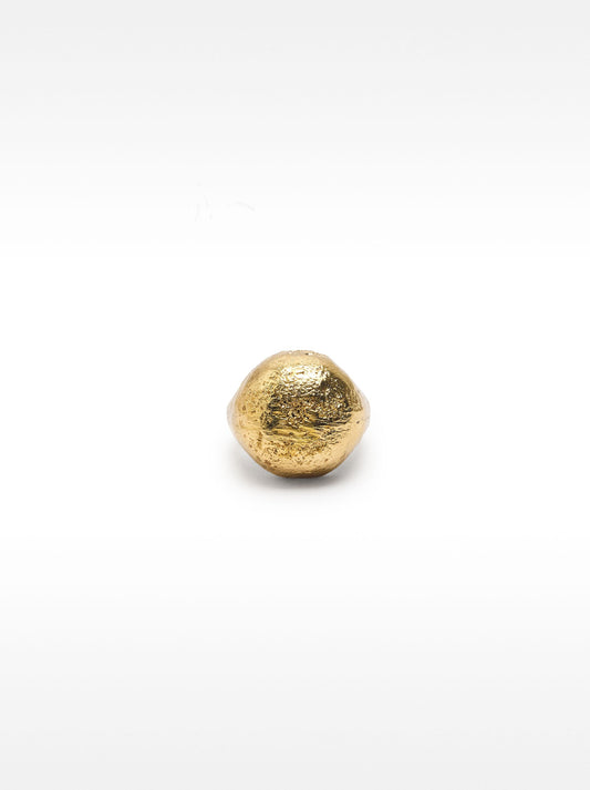 Round Ring With Brass