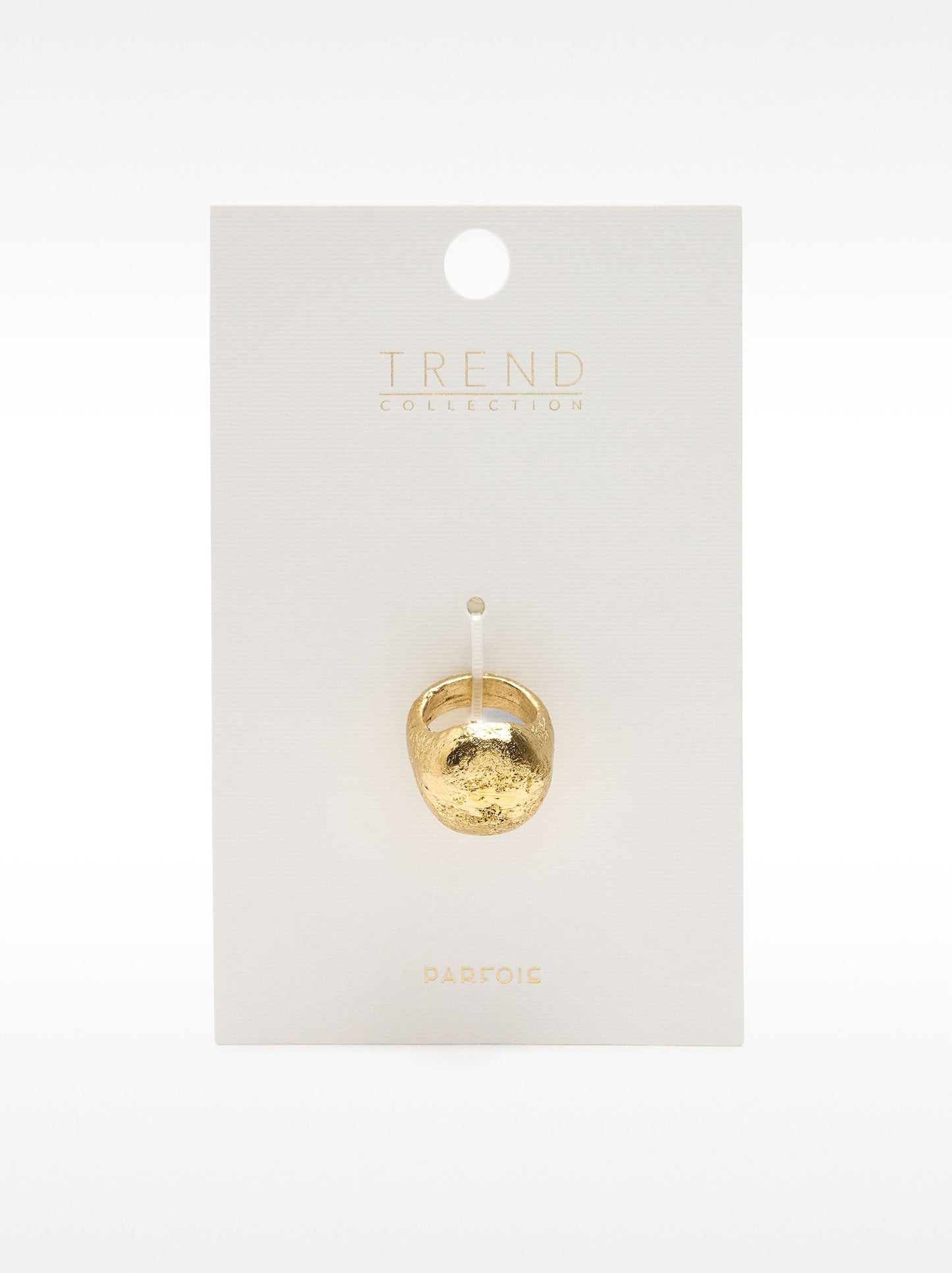 Round Ring With Brass