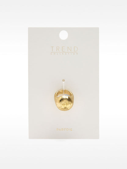 Round Ring With Brass