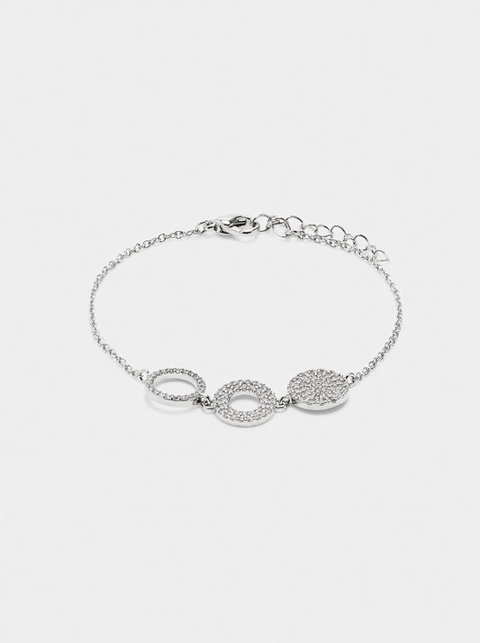 Bracelet With Hoop Detail With Zirconias