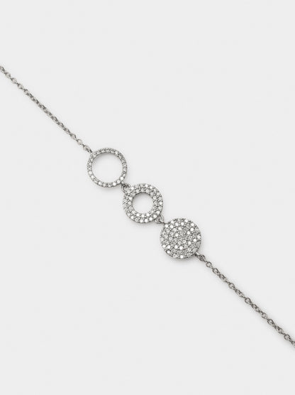 Bracelet With Hoop Detail With Zirconias