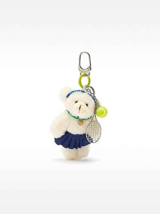 Keychain With Bear Charm