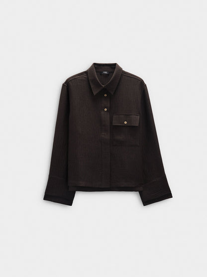 Flowy Shirt With A Crinkled Effect