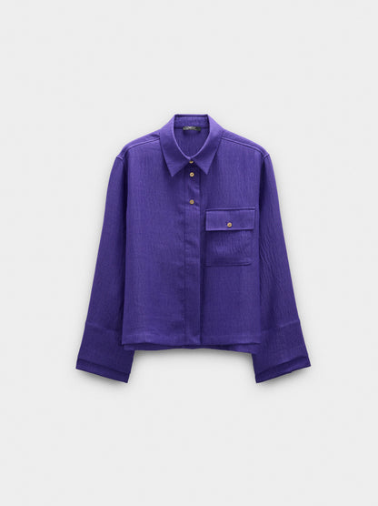 Flowy Shirt With A Crinkled Effect
