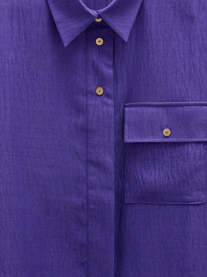Flowy Shirt With A Crinkled Effect