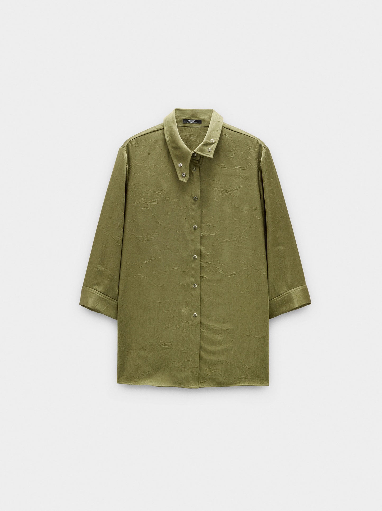 Crinkle-Effect Shirt
