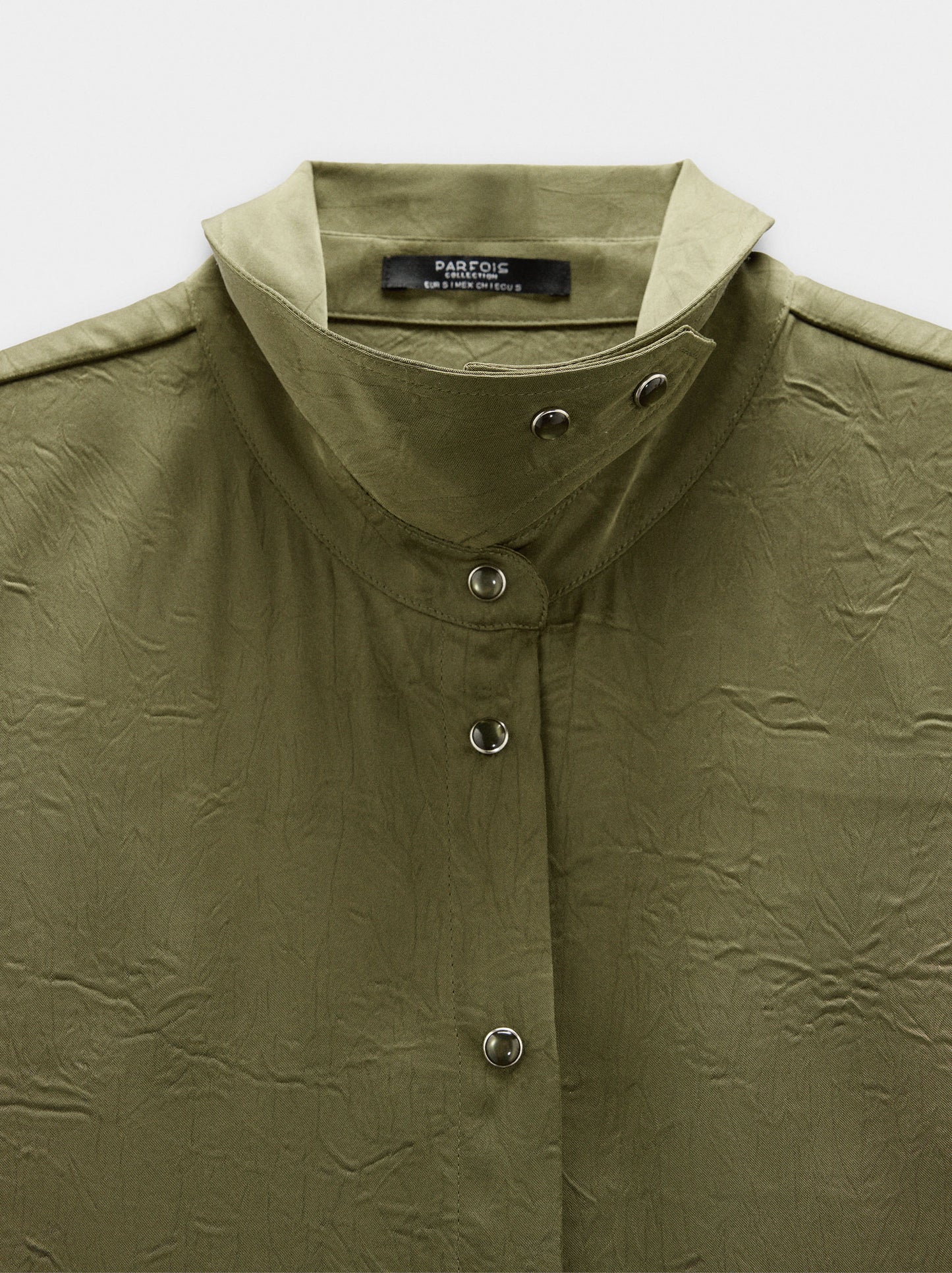 Crinkle-Effect Shirt
