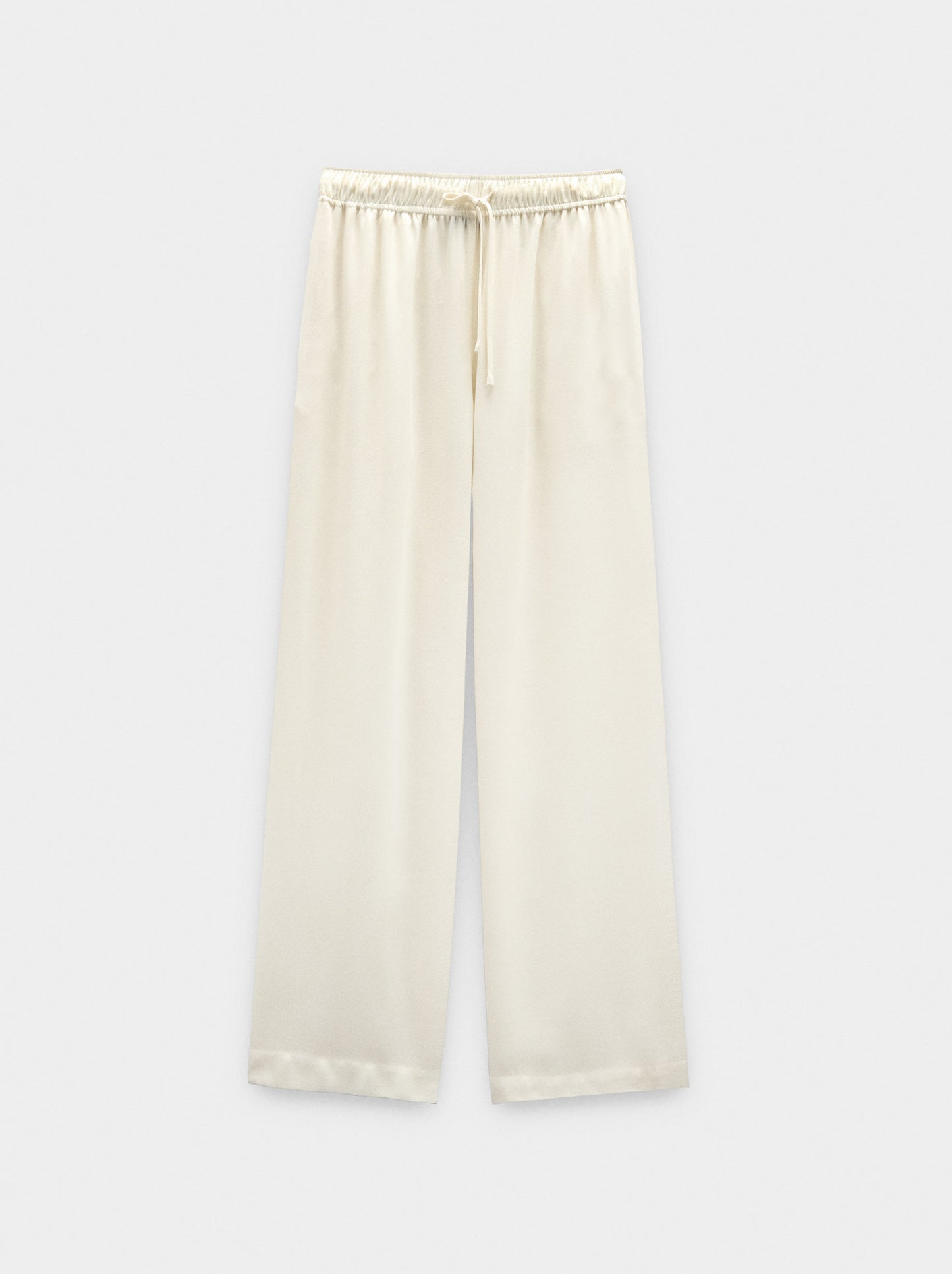 Trousers Of Lyocell With Elastic Waist