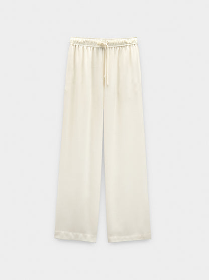 Trousers Of Lyocell With Elastic Waist