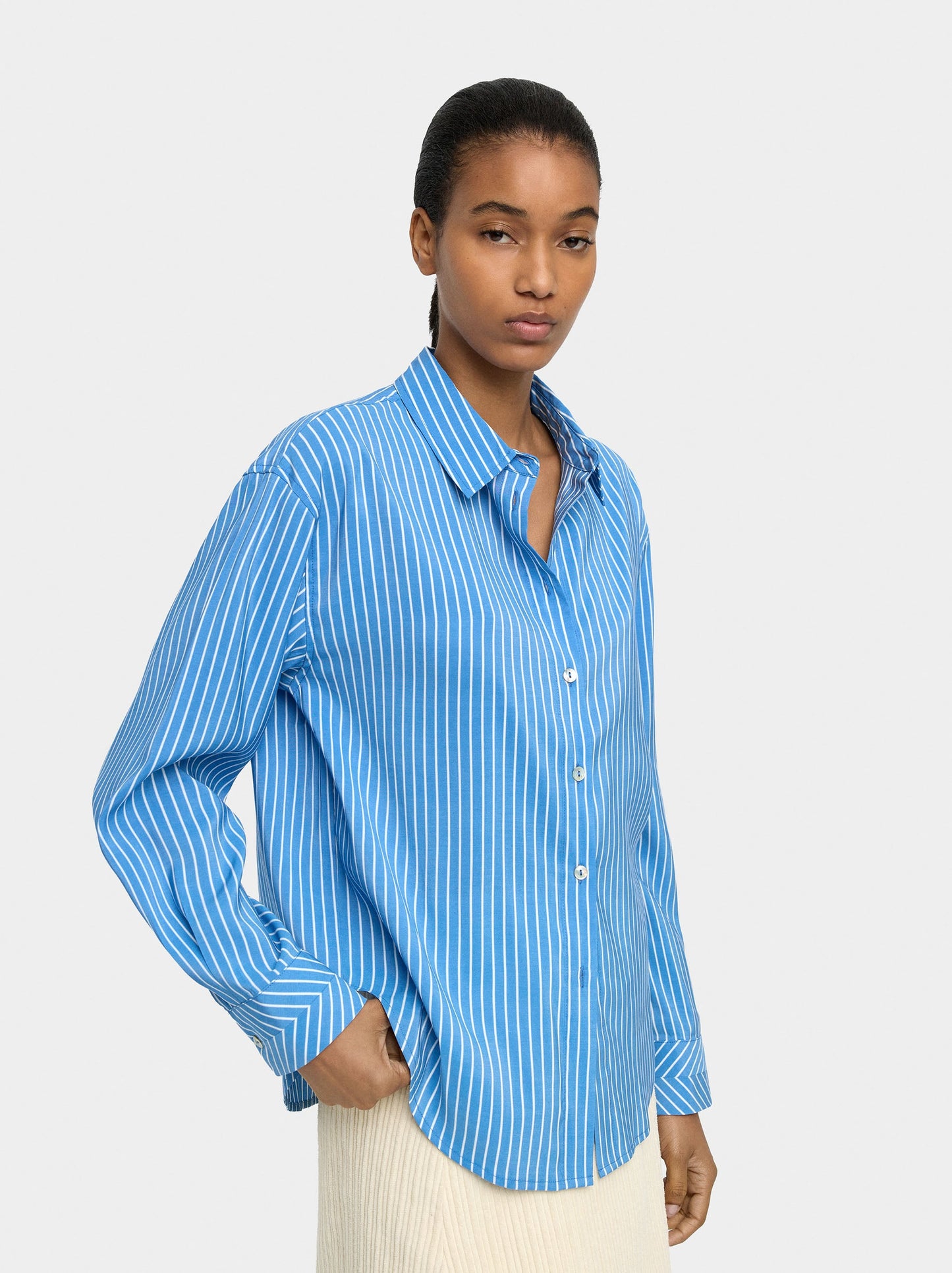 Striped Long-Sleeve Shirt