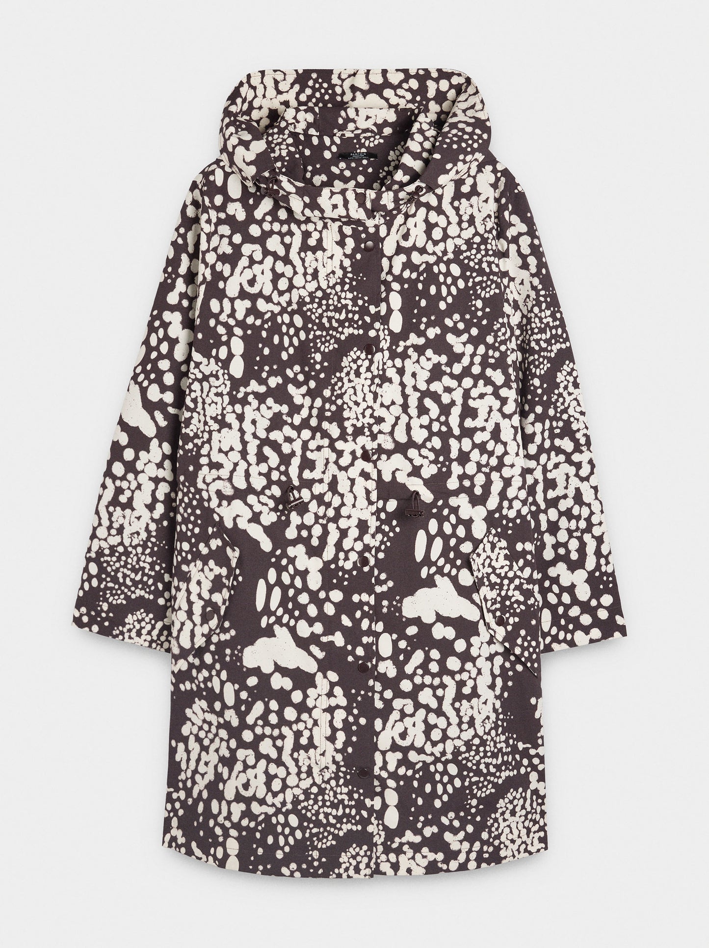 Printed Parka With Hood
