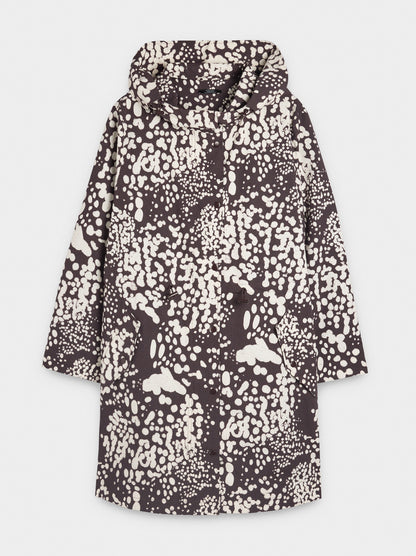 Printed Parka With Hood