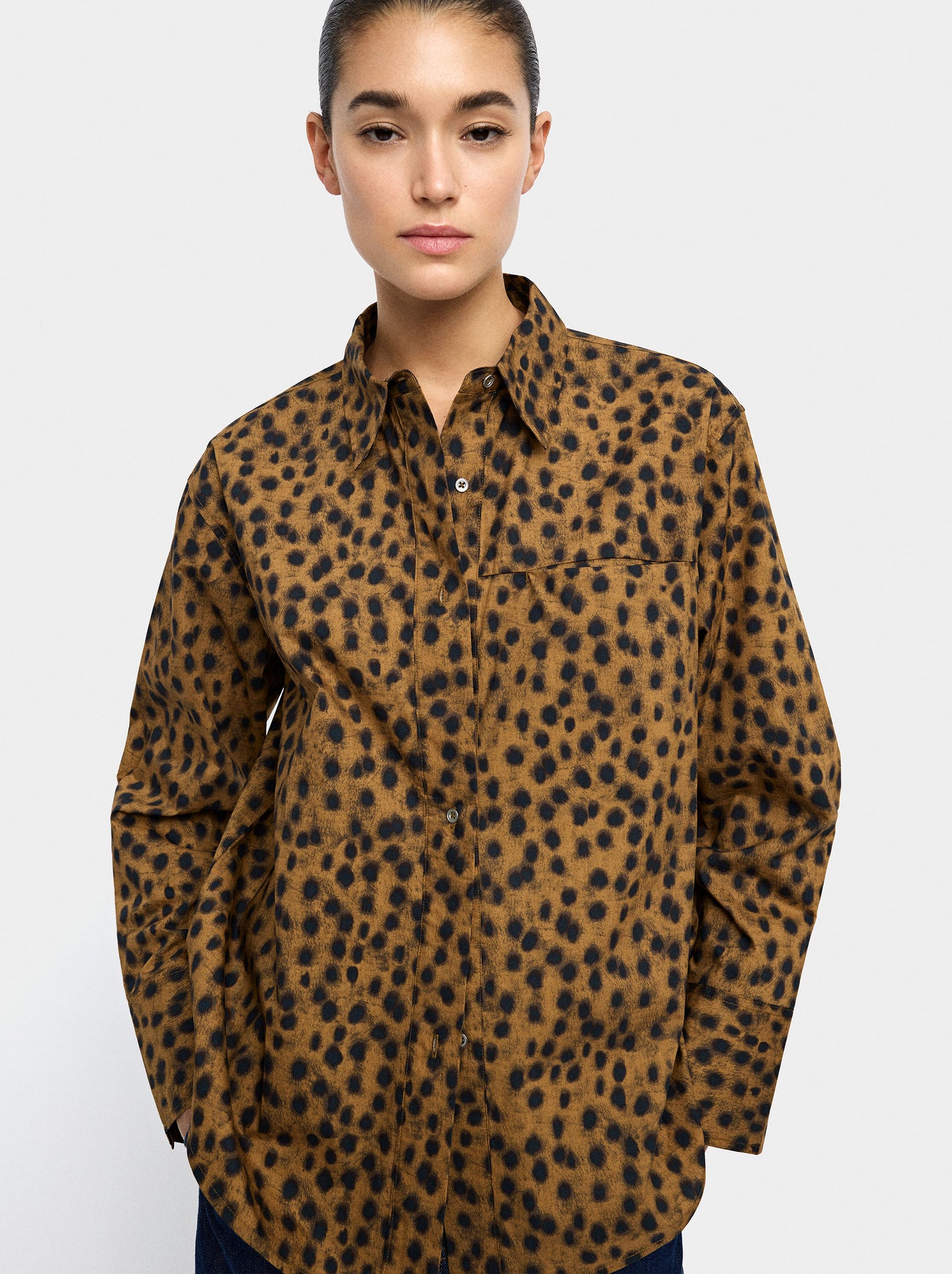 100% Cotton Animal Print Shirt