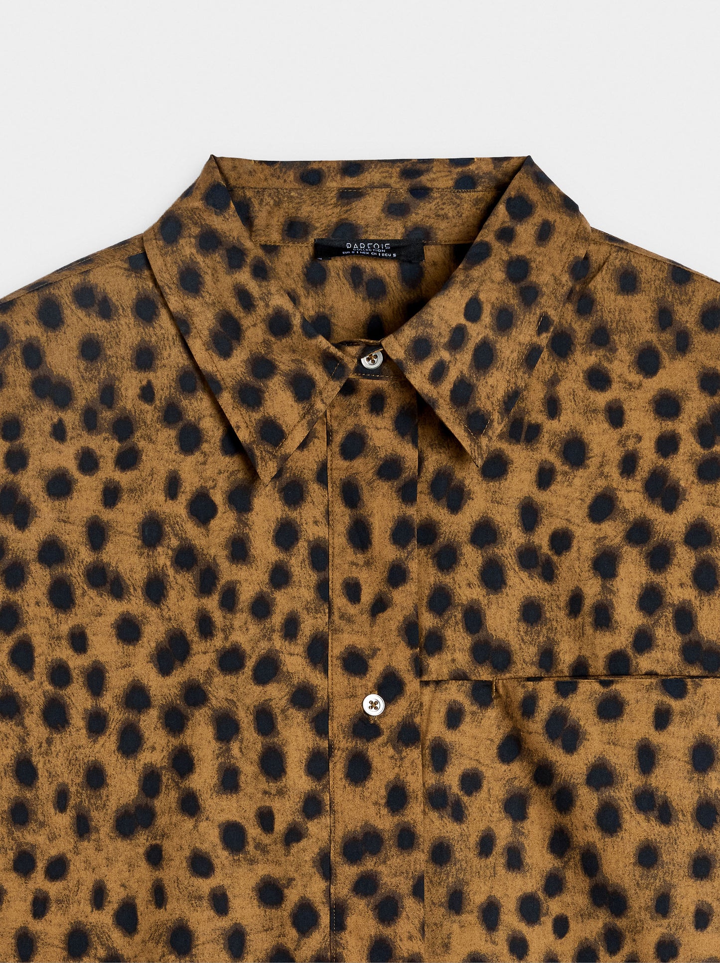 100% Cotton Animal Print Shirt