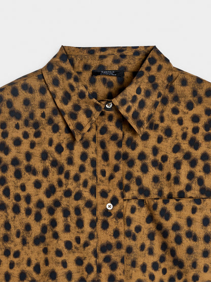 100% Cotton Animal Print Shirt
