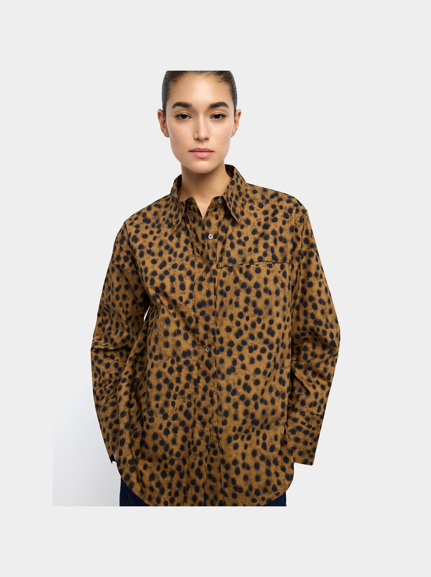 100% Cotton Animal Print Shirt