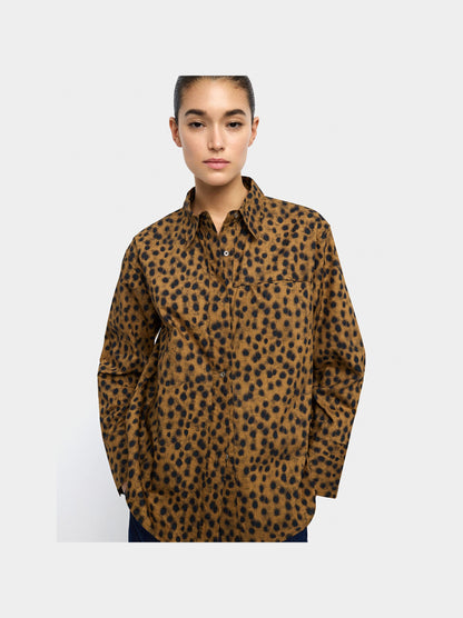 100% Cotton Animal Print Shirt