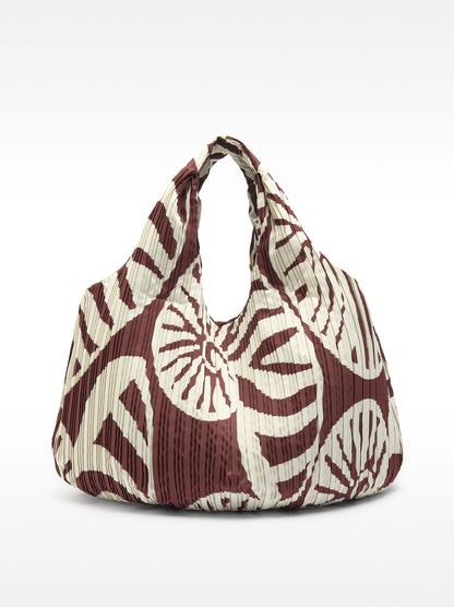 Printed Nylon Shoulder Bag
