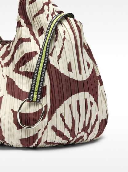 Printed Nylon Shoulder Bag