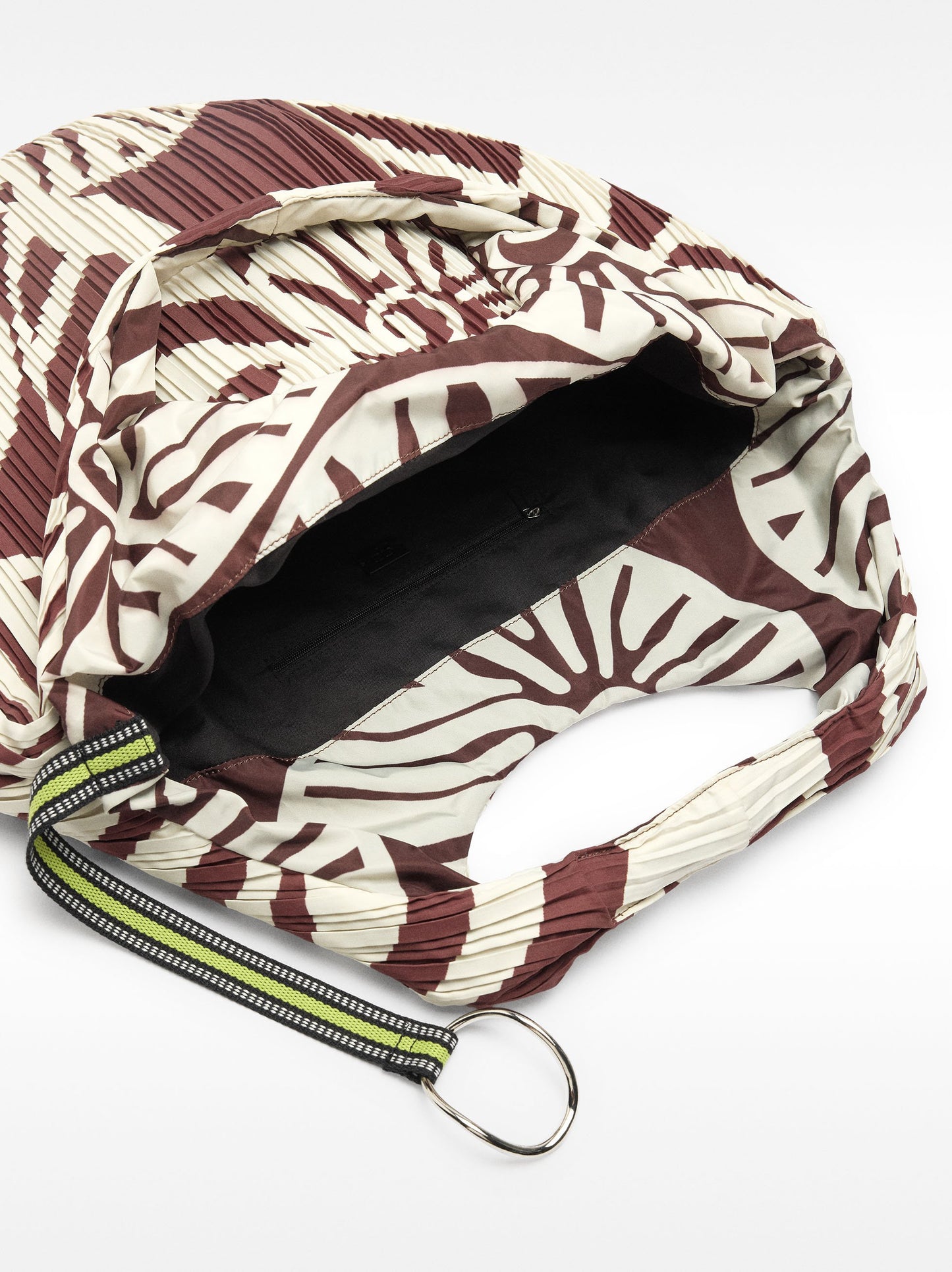 Printed Nylon Shoulder Bag