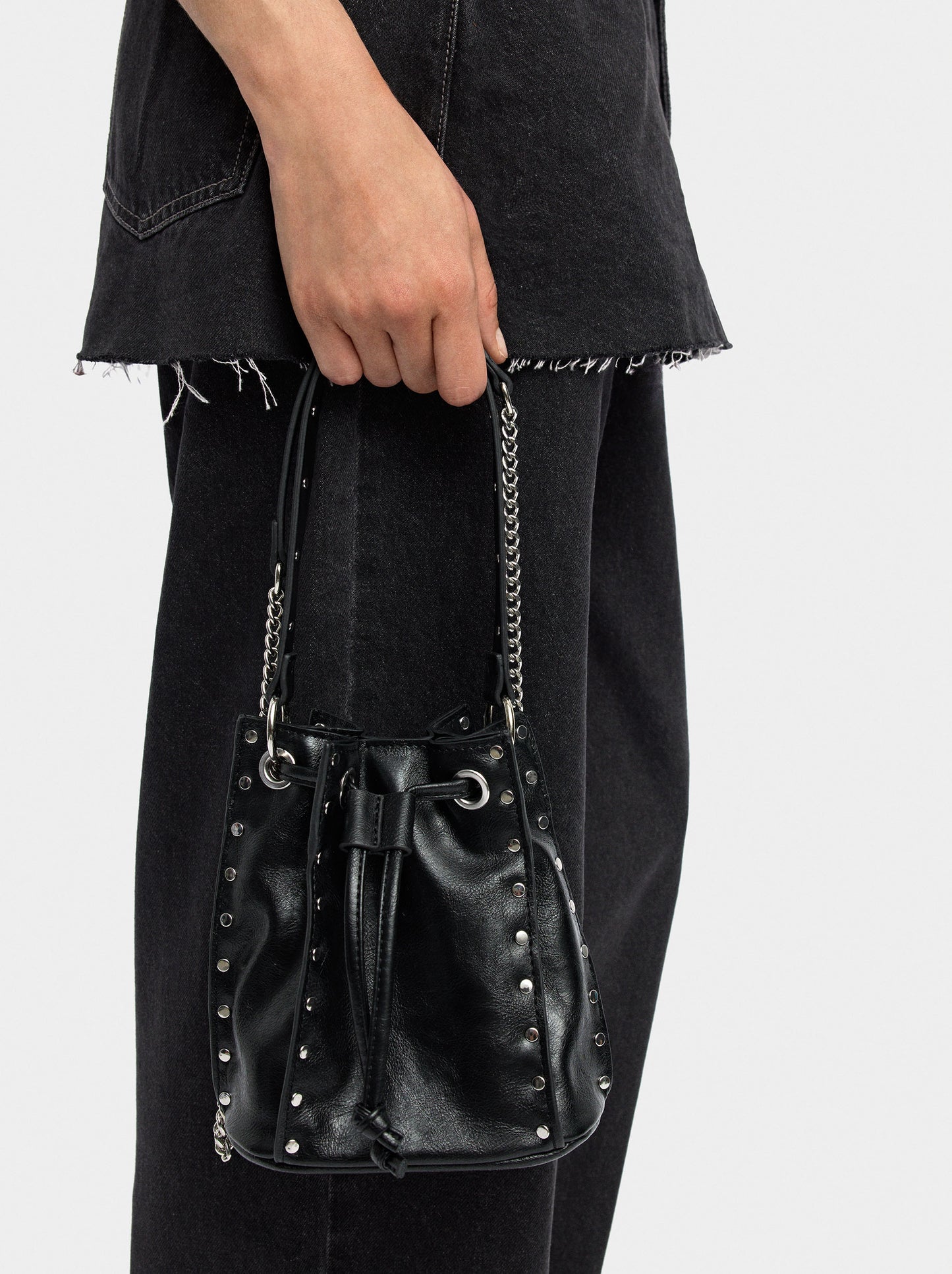 Shoulder Bag With Studs