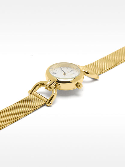Watch With Stainless Steel Metal Mesh