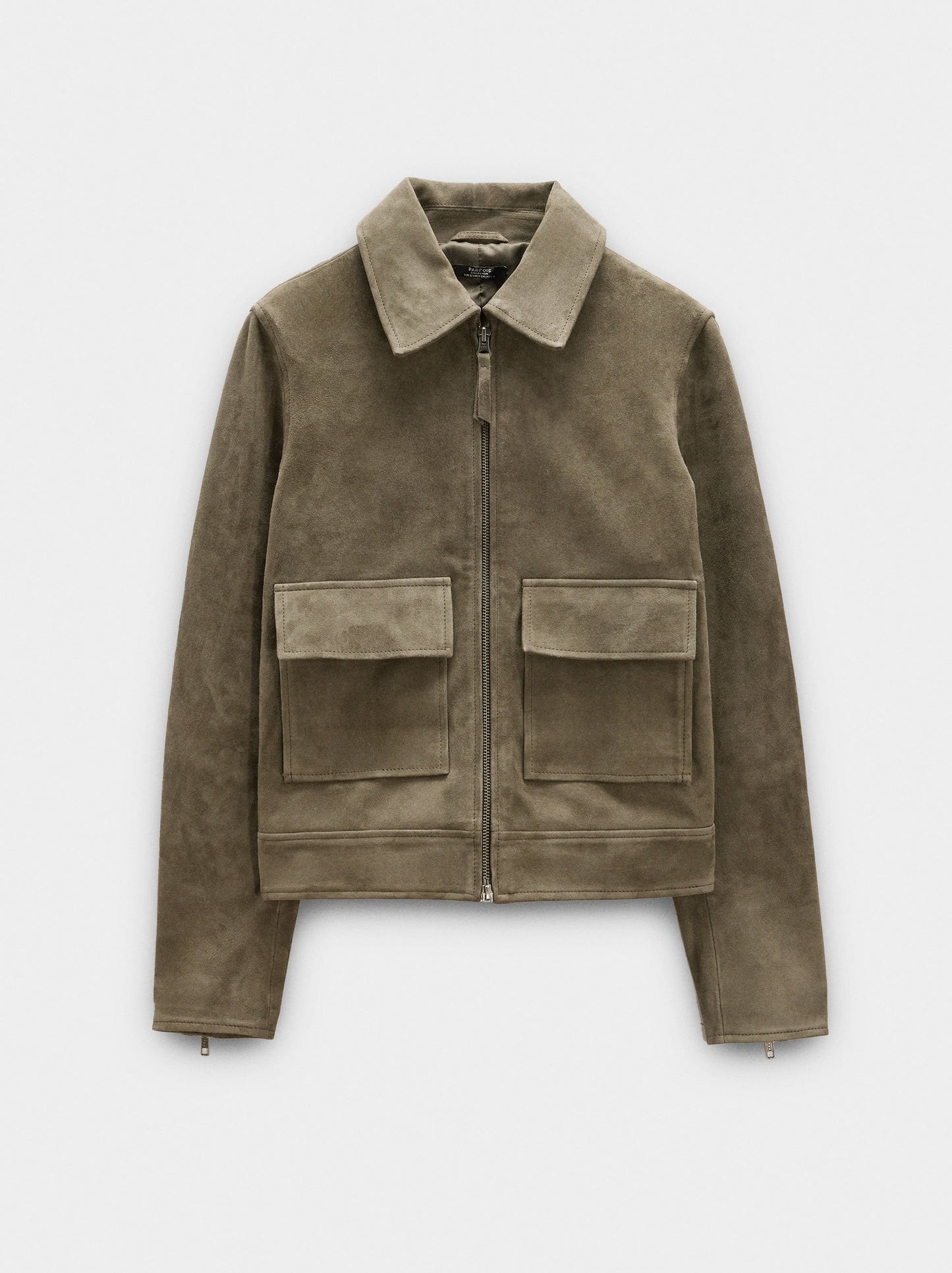 Leather Jacket With Zipper