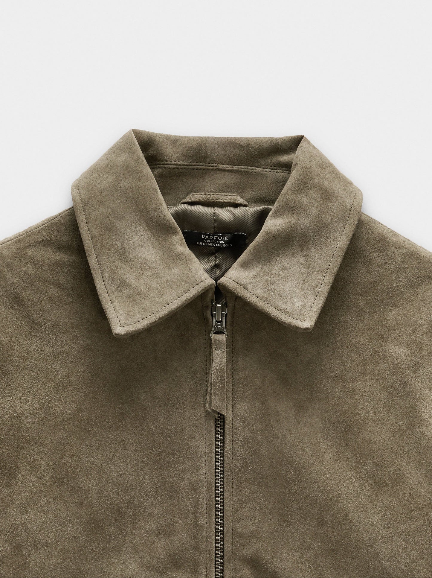 Leather Jacket With Zipper