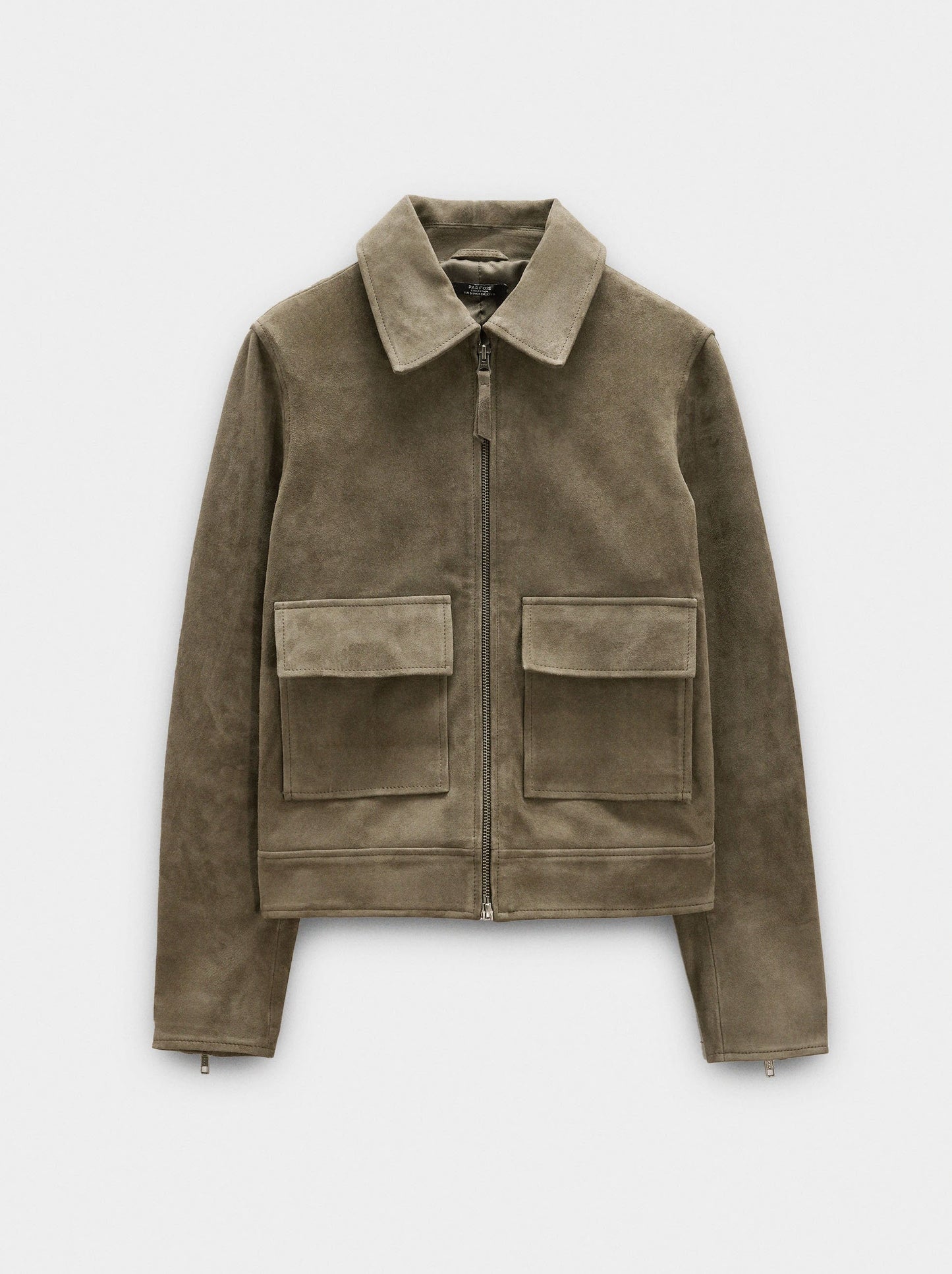 Leather Jacket With Zipper