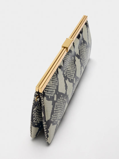 Envelope Bag With Animal Embossing