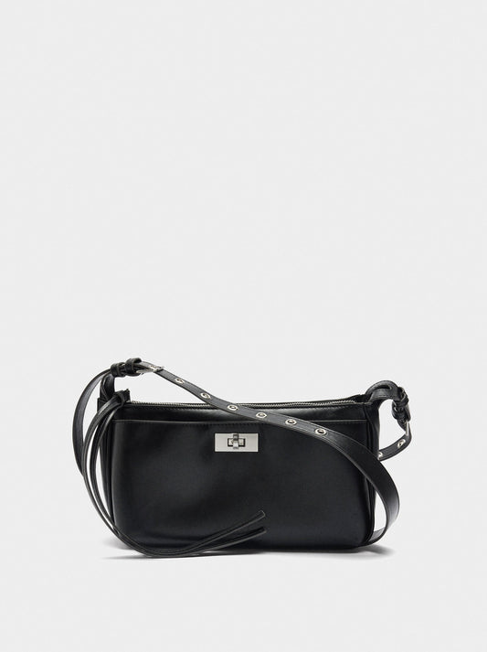 Shoulder Bag With Studded Strap M