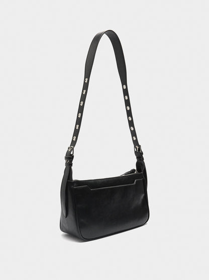 Shoulder Bag With Studded Strap M