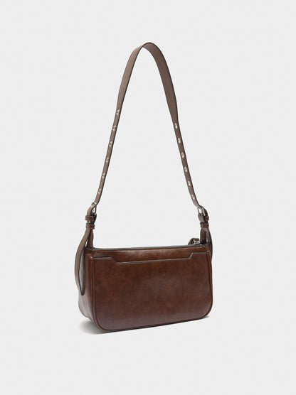 Shoulder Bag With Studded Strap M