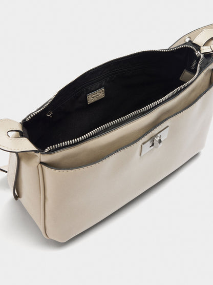 Shoulder Bag With Studded Strap M