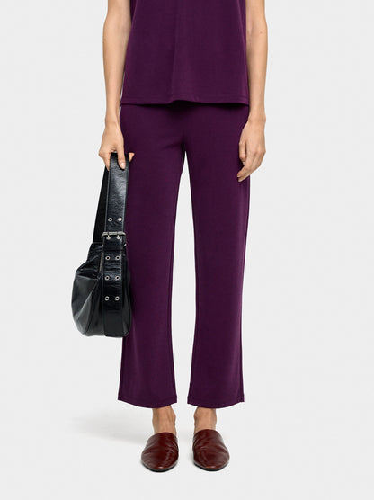 Straight Trousers With Pleats