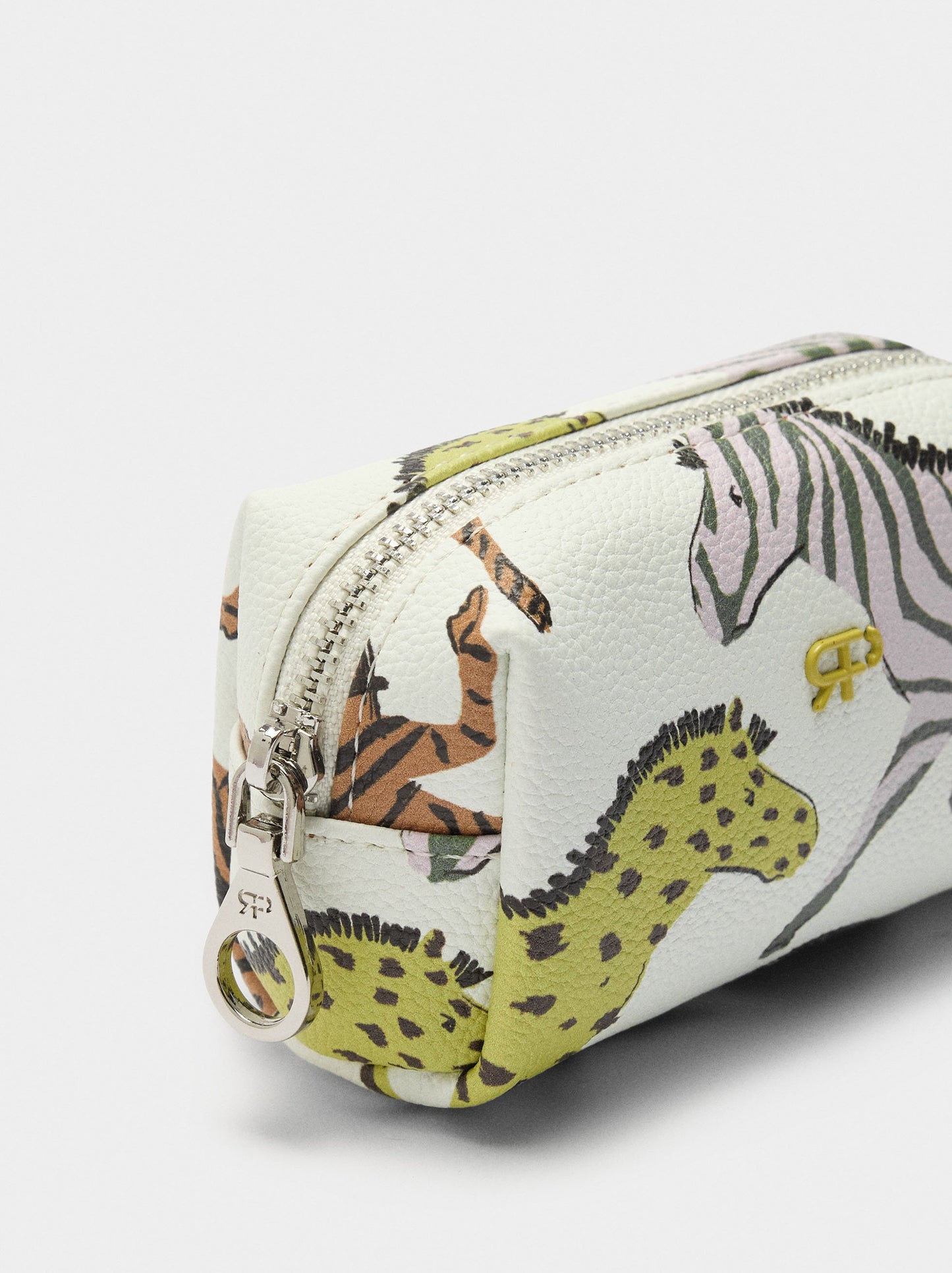 Printed Coin Purse With Texture