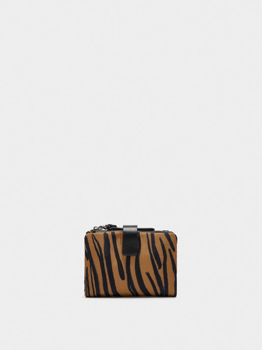 Animal Printed Nylon Wallet